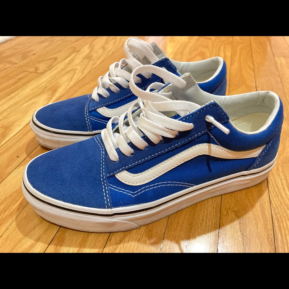 Blue Vans condition 9/10 (will be cleaned before)